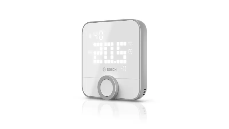 Bosch Smart Home Raumthermostat (für Fußbodenheizungen mit kabelgebundener  Steuerung, 230 V, im Karton - kompatibel mit Google Assistant und Alexa) -  Homesuits
