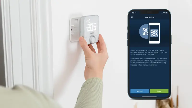 Bosch Smart Home Digital Smart Underfloor heating thermostat 24V